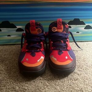 James hardens volume 5 chapter 1 shoe. Red silver purple orange black🔴🪙🟣🟠⚫️